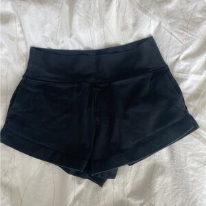 Athleta Black High-Rise Athletic Shorts